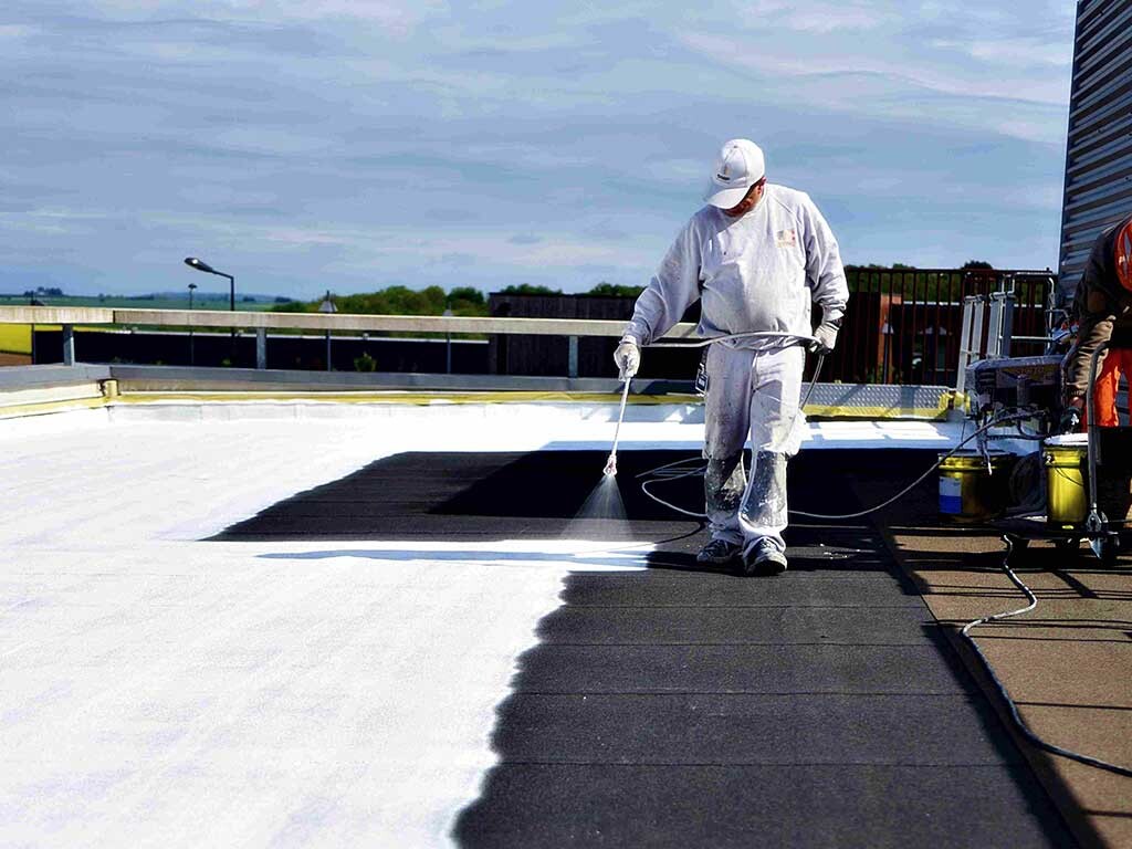 Cool roof coatings